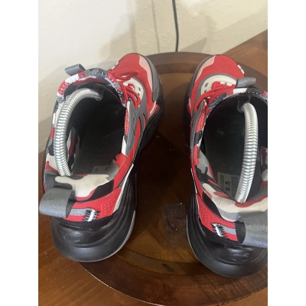 Champion Hyper C Flood Scarlet Gray Black Mens‎ 9 .5 Sneakers Trainers Athletic